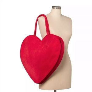 Heart Shaped Tote Bag